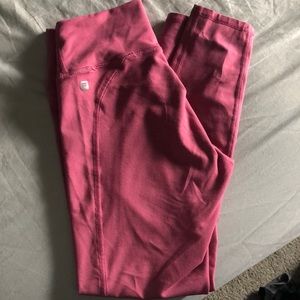 Fabletics PowerHold 7/8 leggings in Pink
